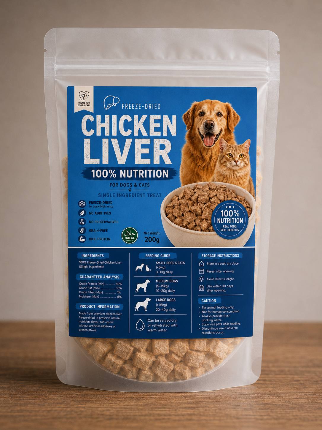 Freeze-Dried Chicken Liver